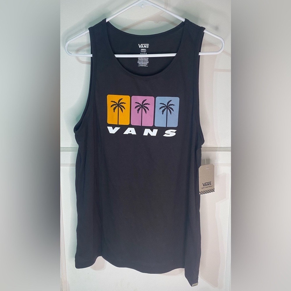 Vans Classic Tank Top- Men’s Size Small, Black, NWT